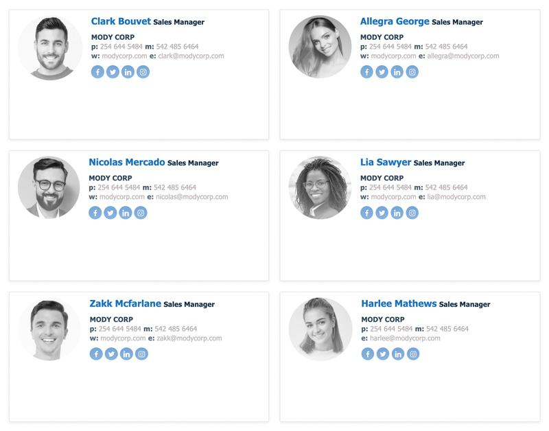 exemples de signature d'email pour les communications internes 3