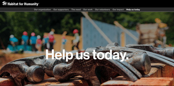 Habitat for Humanity untuk mendukung CTA