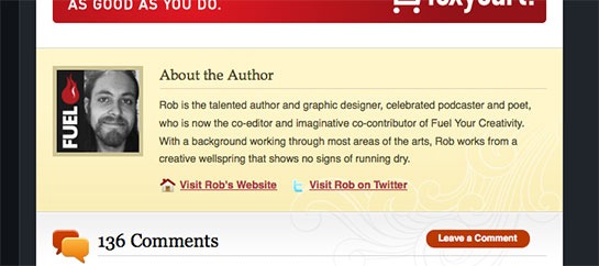 tutorial9-2 About The Author Box Used On Tutorial 9