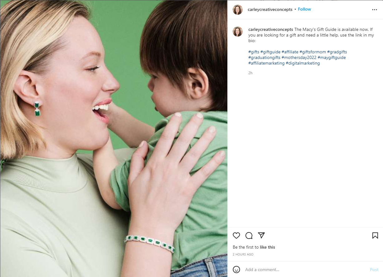 Postingan Instagram Konsep Kreatif Carley
