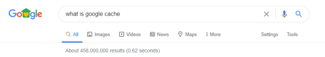ما هو Google Cache