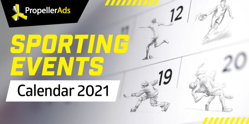 Propellerads - Sportveranstaltungskalender für Affiliates
