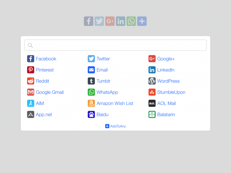 Plugin Pemasaran Digital WordPress: AddtoAny
