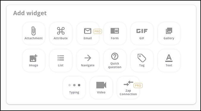 cara membuat chatbot - widget