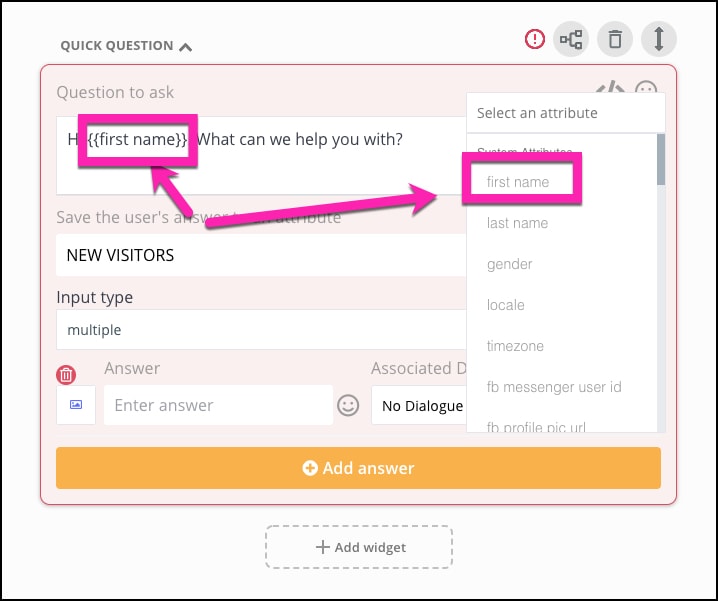 cara membuat chatbot - pertanyaan singkat