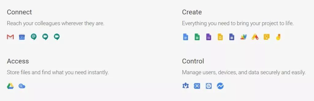 GoogleWorkspaceリセラーの製品とサービス