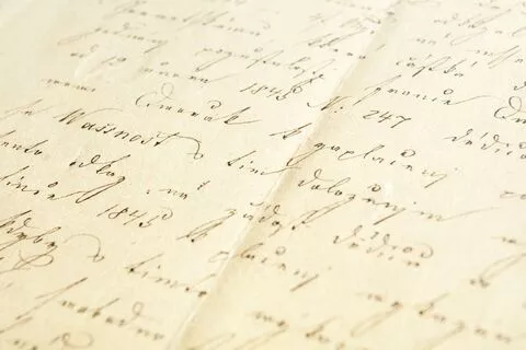 Surat tulisan tangan Handwritten Letter