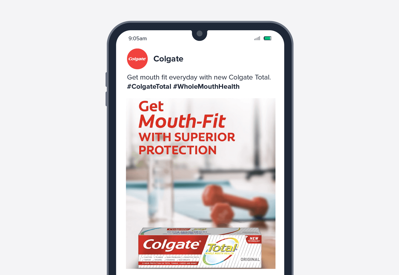 colgate mobile werbung