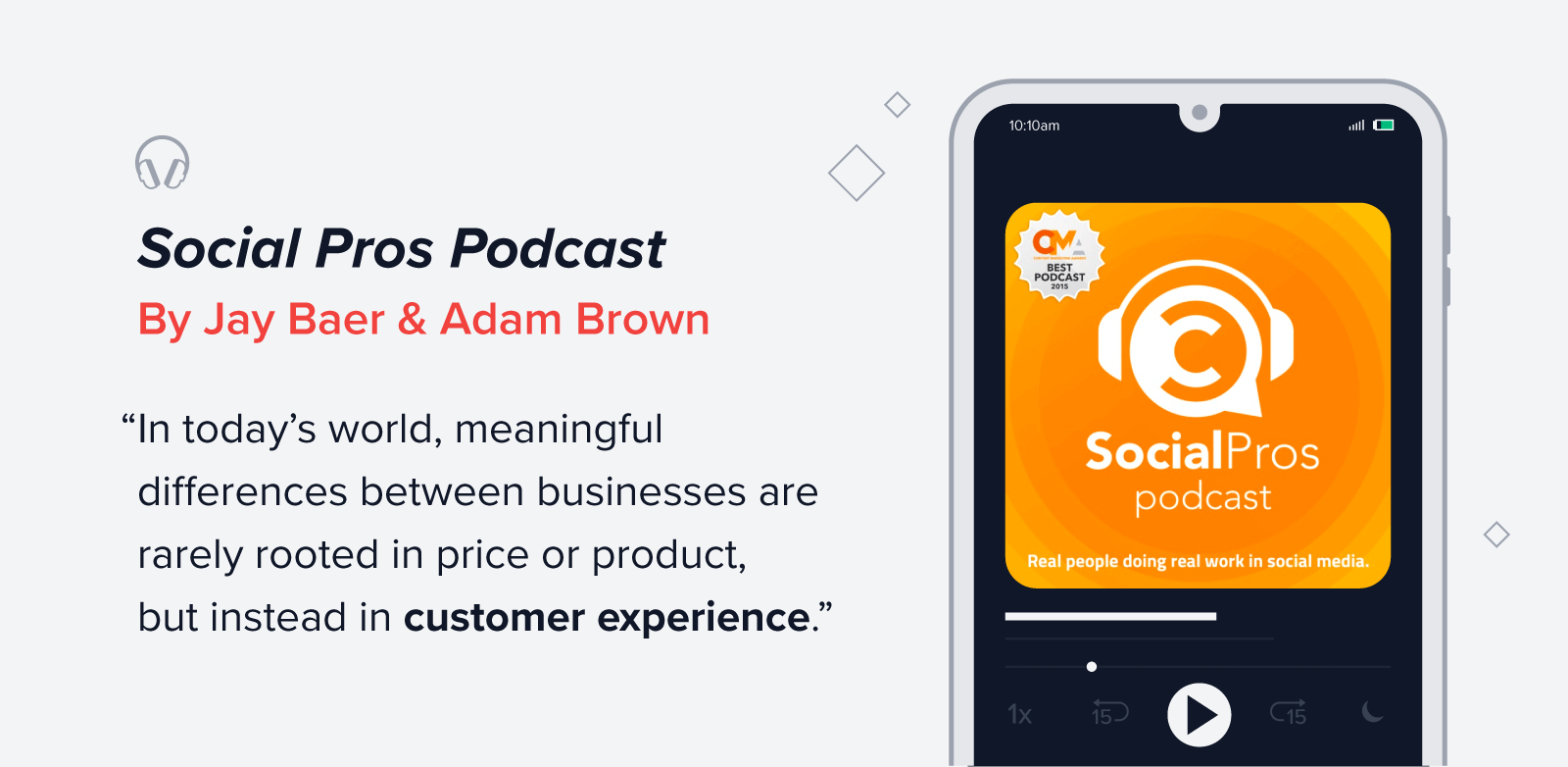Podcast-Zitat von Social Pros