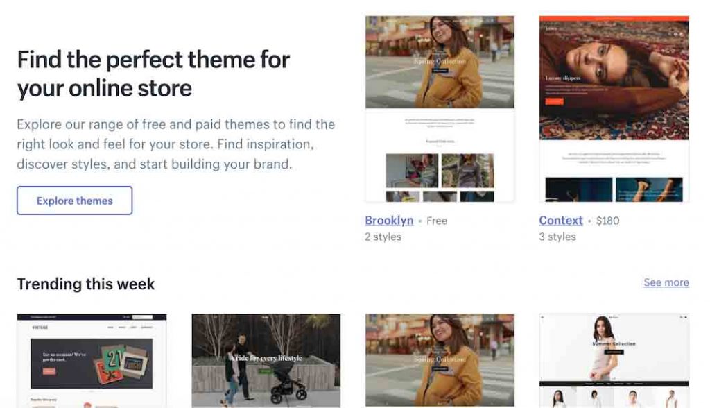 Shopify темы