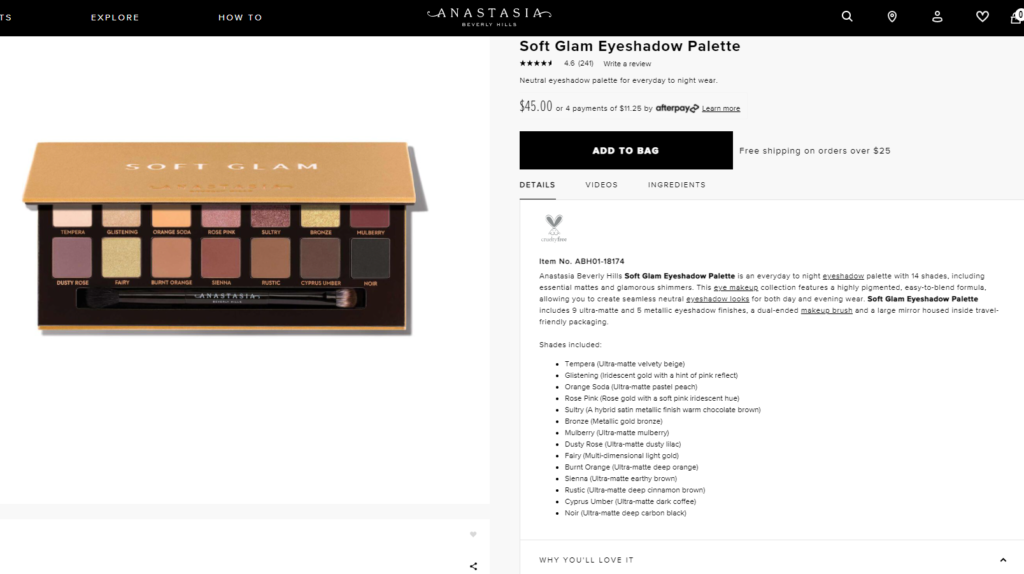 Wie schreibe ich eine Make-up-Produktbeschreibung?