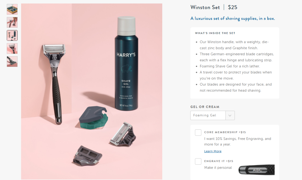 Wie schreibt man eine Produktbeschreibung für einen Rasierer?
