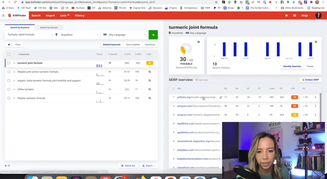 penelitian kata kunci untuk strategi konten e-niaga