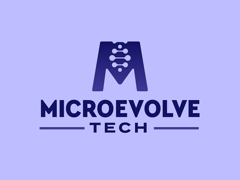 przykład logo litery m