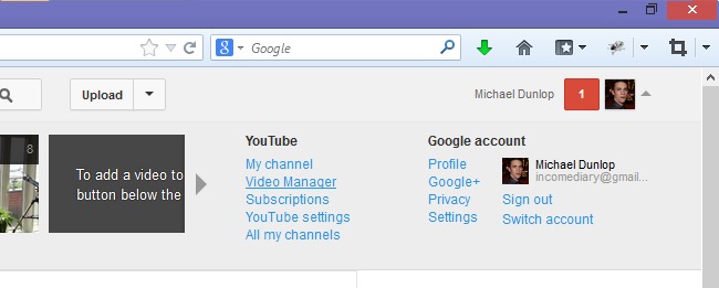 YouTubeインタラクティブウォークスルー1