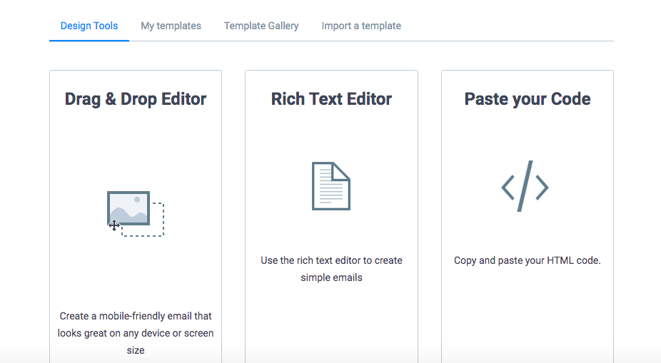 Editor Sendinblue