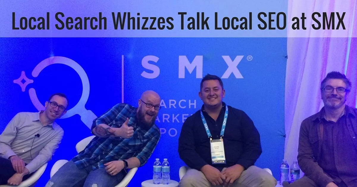 Lokale Suchexperten sprechen auf #SMX über lokales SEO