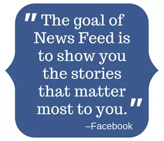 Cytowany cel News Feed