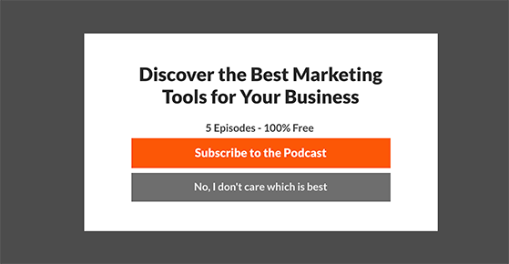 podcast-exit-popup - RafflePress promote your podcast with exit popups