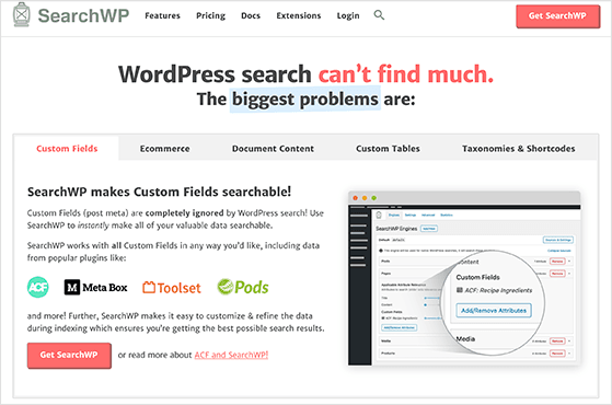 searchwp-strumento-marketing-e-commerce - RafflePress SearchWP is the best WordPress search plugin
