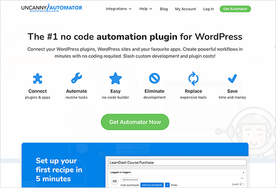 macchina perturbante - RafflePress Uncanny Automator is the best WordPress automation plugin
