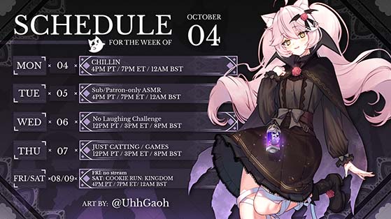 twitch-programma - RafflePress how to promote your twitch: have a frequent streaming schedule