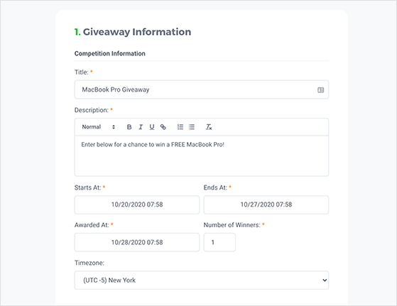 kingsumo-giveaway-builder - RafflePress kingsumo giveaway builder