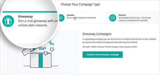upviral-prezentacja-kampania - RafflePress UpViral giveaway campaign