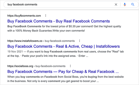 購買 facebook 評論 - RafflePress buy facebook comments google search