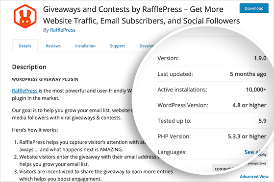 최신 소셜 미디어 플러그인용 WordPress 최신 정보 - RafflePress The best social media plugins for WordPress are up to date