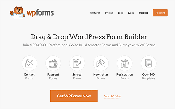 wpforms - RafflePress WPForms best WordPress form builder plugin