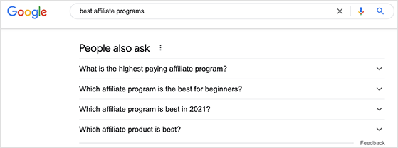 คำค้น-วิจัย - RafflePress affiliate marketing ideas keyword research