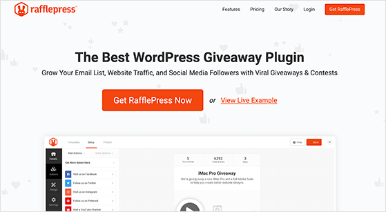 rafflepress - RafflePress best WordPress giveaway plugin rafflepress