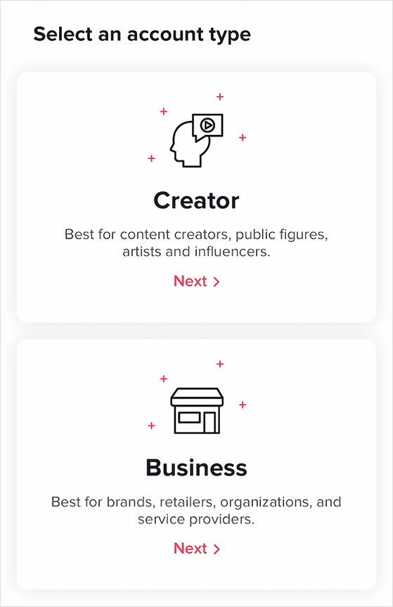 tiktok-business-account - RafflePress Choose a tiktok business account to add links to your bio