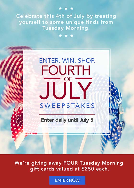 Unabhängigkeitstag-Gewinnspiele - RafflePress independence day sweepstakes ideas