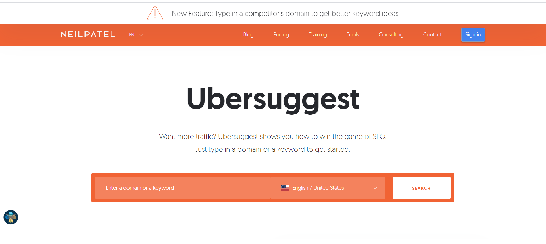 Ubersuggest