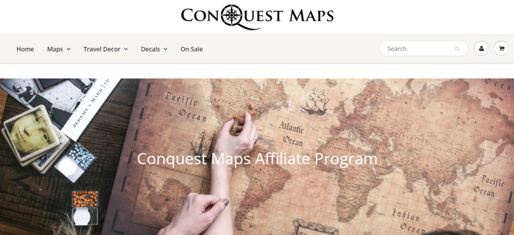 Conquest Maps โปรแกรมพันธมิตร