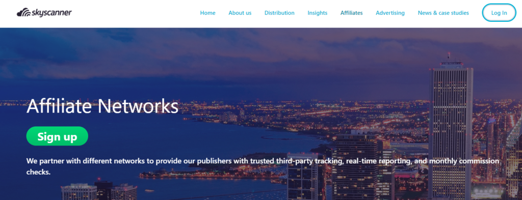 โปรแกรมพันธมิตรของ Skyscanner
