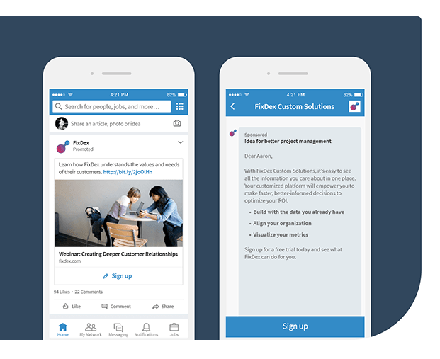 Каналы лидогенерации Формы лидогенерации LinkedIn