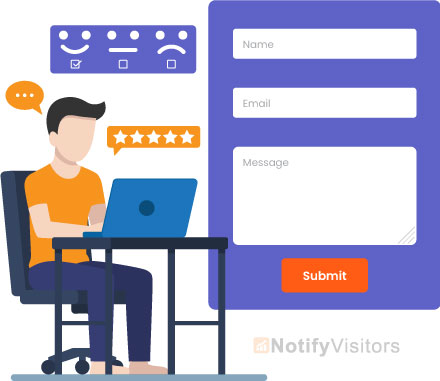 Envoyer des formulaires de commentaires