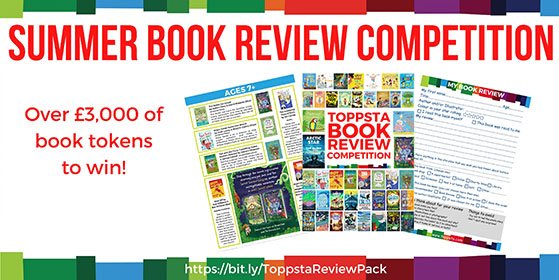 夏季書評比賽-RafflePress Toppsta summer book review contest