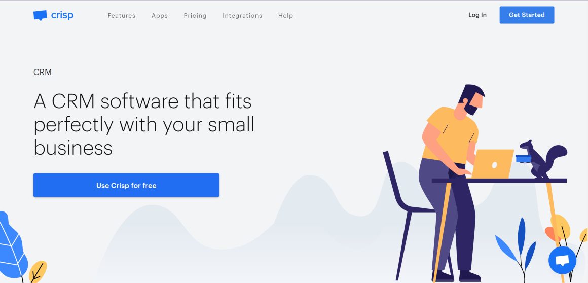 Salesforceの代替としてクリスプ