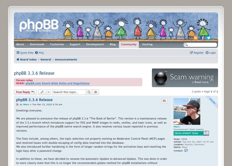 phpBB Forum Yazılımı