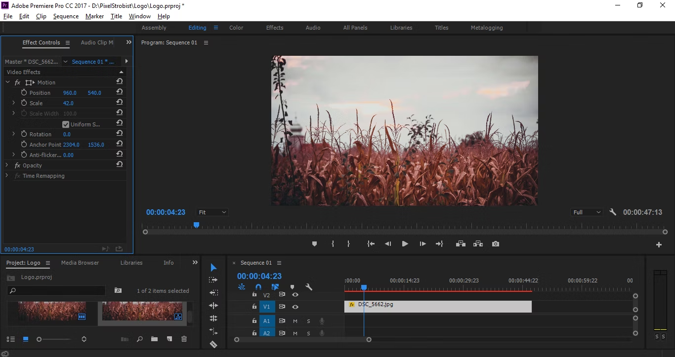 在 Adobe Premiere Pro 中将音频文件添加到视频