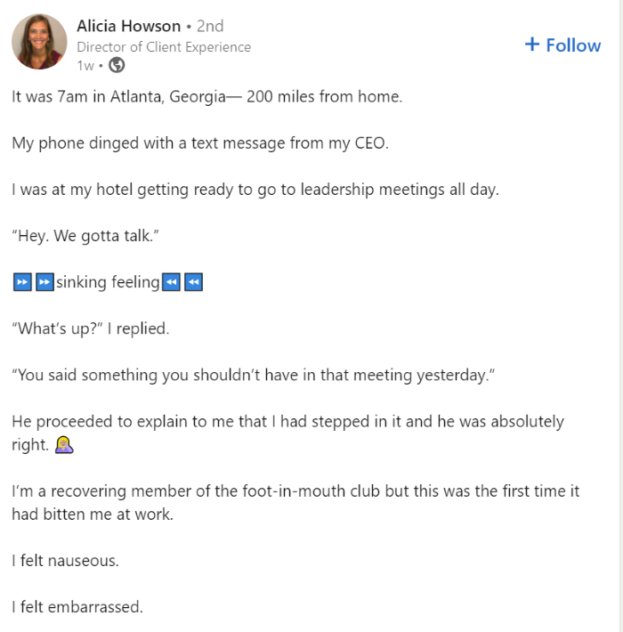 LinkedIn Personal Brand B2B SaaS-Post-Herausforderungen