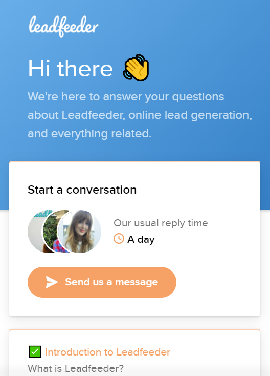 Usi dell'arricchimento IP - esempio di chatbox