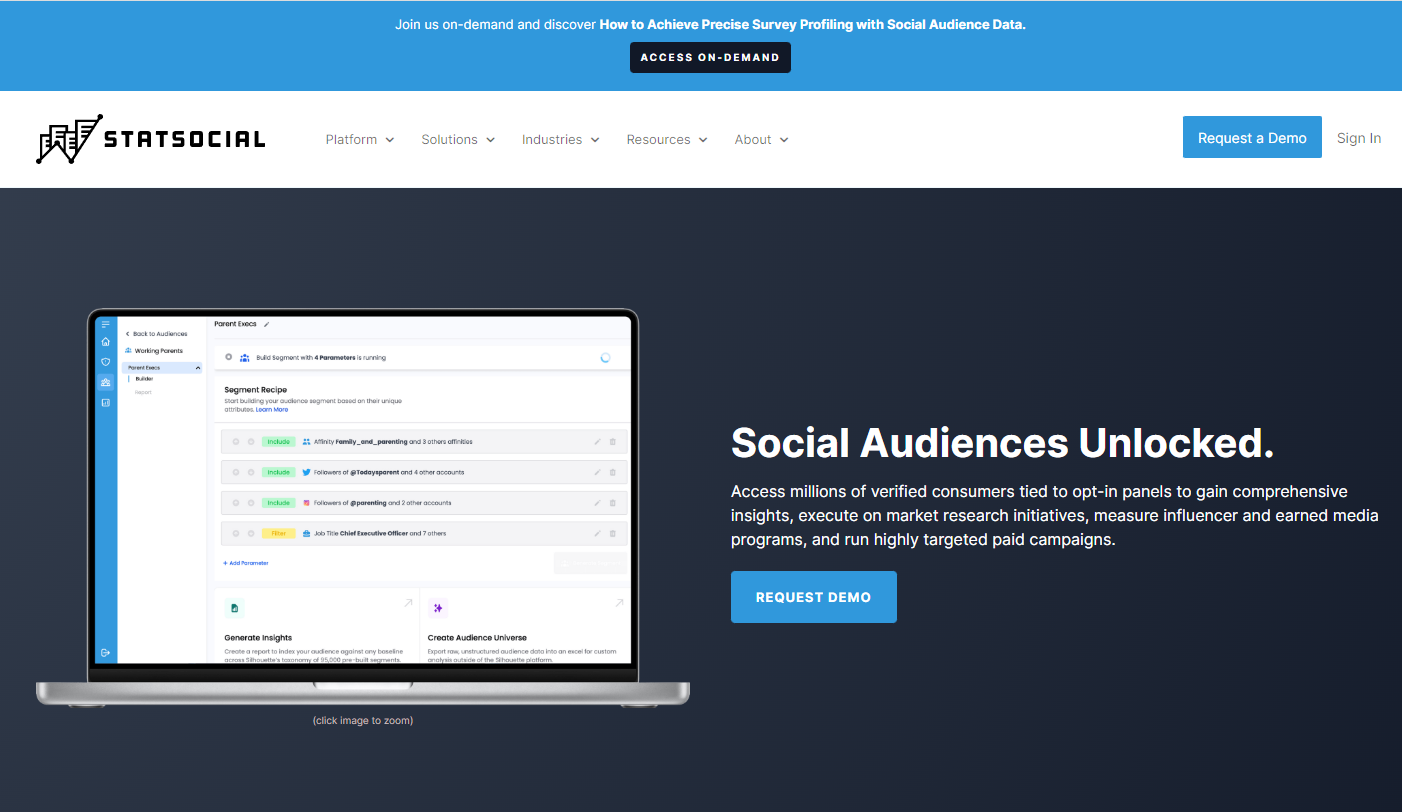 StatSocial - 社交媒體分析工具