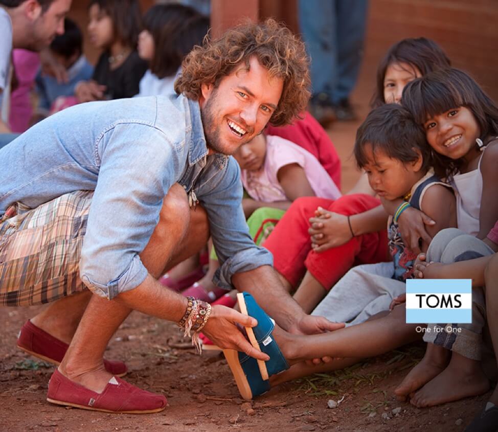 Toms 鞋履分享其創始人 Blake Mycoskie 的故事